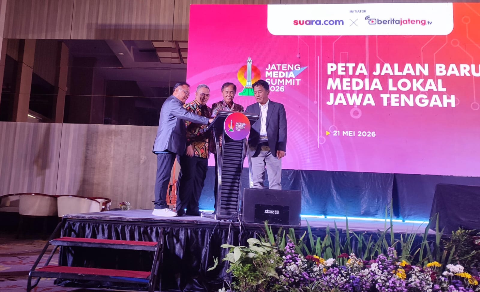 Ratusan Pengelola Media Lokal se-Jawa Tengah Rumuskan Peta Jalan Baru di Tengah Disrupsi Digital, 30 Persen dari 'Homeless Media'
