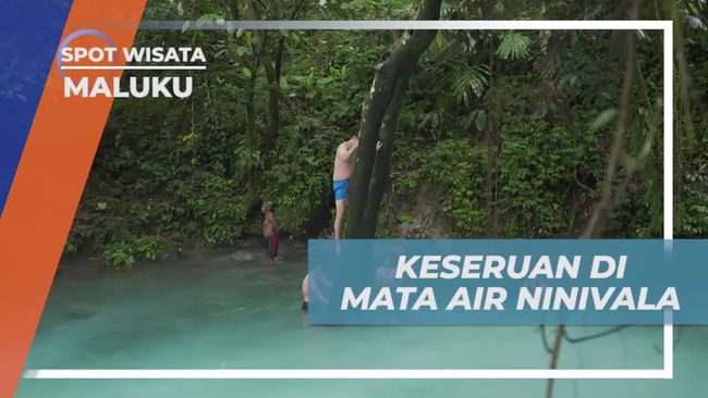 Mata Air Ninivala di Maluku Jadi Lokasi Syuting Selebritas, Ada Lompat dari Pohon hingga Menyelam
