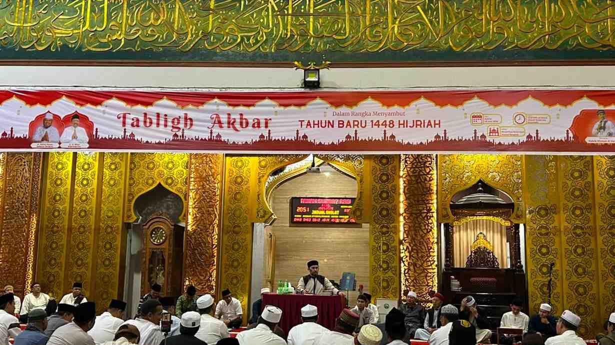 Peringati 1 Muharram 1448 Hijriah, Pemprov Bengkulu Hadirkan Ustaz Al Habsyi di Tabligh Akbar, Ratusan Jamaah Padati Lokasi