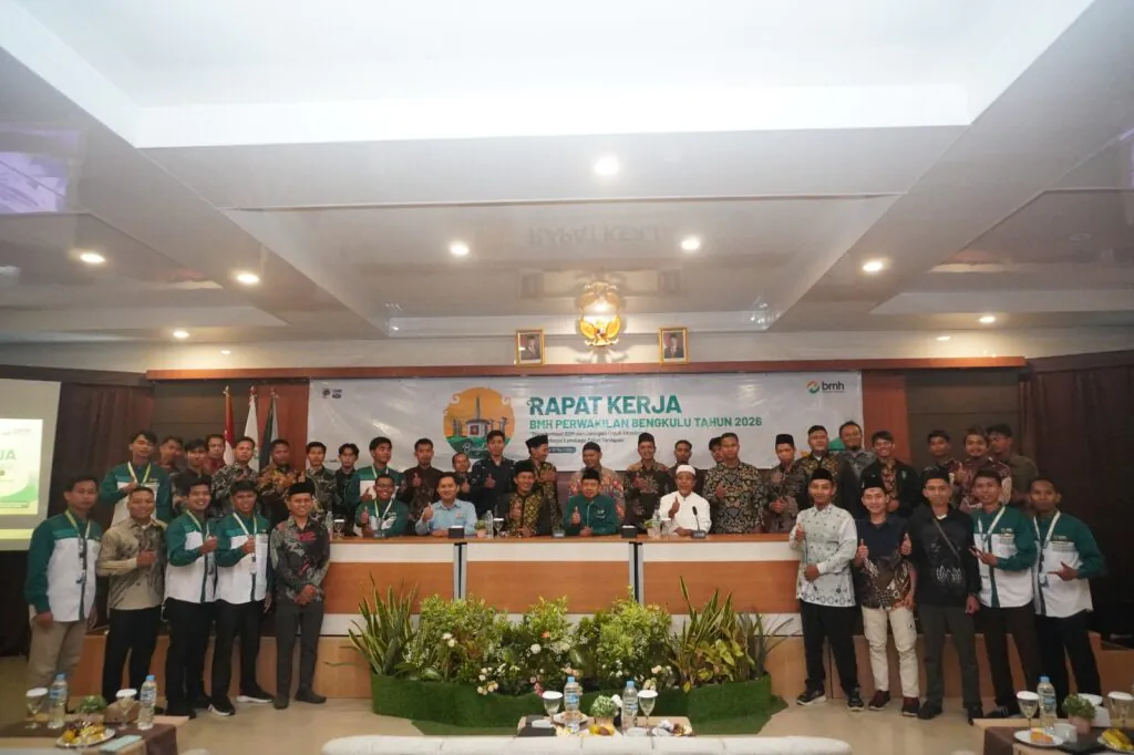 LAZNAS BMH Bengkulu Targetkan Transformasi SDM dan Perluas Jaringan Zakat Lewat Rakerwil 2026