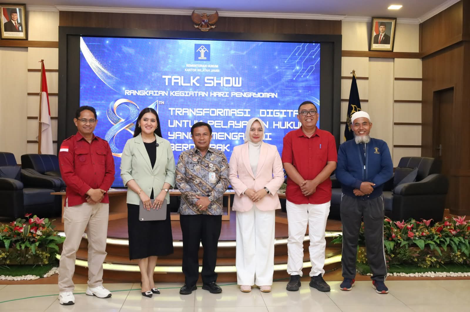 Kanwil Kemenkum Jambi Kenalkan Layanan Hukum Digital di Hari Pengayoman Ke-81, Ini yang Perlu Diketahui Warga