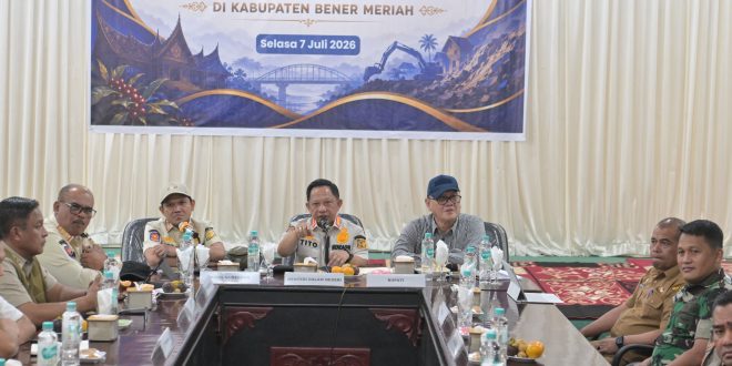 Pemprov Aceh dan Pusat Percepat Rehabilitasi Infrastruktur Pascabencana di Bener Meriah, Jembatan Rusak Jadi Prioritas