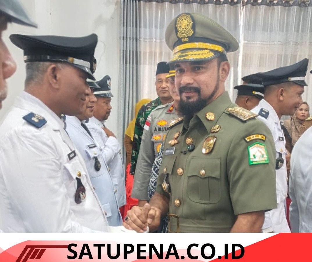 Bupati Aceh Timur Lantik 12 Keuchik Terpilih Hasil Pilkeh Serentak, Muslim Resmi Pimpin Gampong Pante Bayam