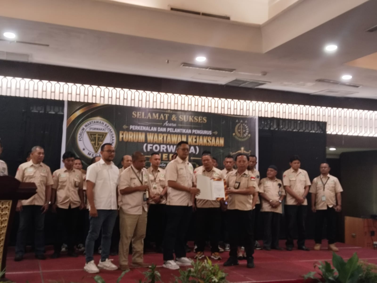 FORWAKA Medan Resmi Dilantik Periode 2026–2028, Irfandi Tekankan Sinergi Pers dan Aparat Hukum Tanpa Hilangkan Fungsi Kontrol