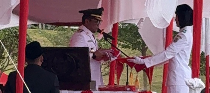 Haji Zukri Misran Inspektur Upacara Peringatan Hari Kemerdekaan RI Ke 80 Berlangsung Meriah