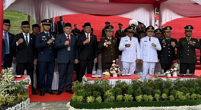 Haji Zukri Misran Inspektur Upacara Peringatan Hari Kemerdekaan RI Ke 80 Berlangsung Meriah