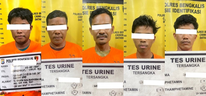 Ini Parah, Oknum ASN Satpol PP dan Kepala Dusun di Bengkalis Positif Sabu