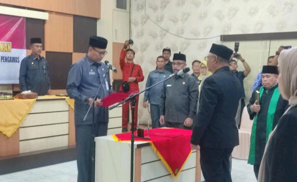 Bupati Inhil Lantik Pejabat Pimpinan Tinggi Pratama, Pejabat Administrator dan Pejabat Pengawas