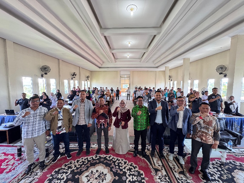 Ketua Fraksi PKB Kampar Raja Ferza Fakhlevi Jadi Narasumber Capacity Building Bawaslu