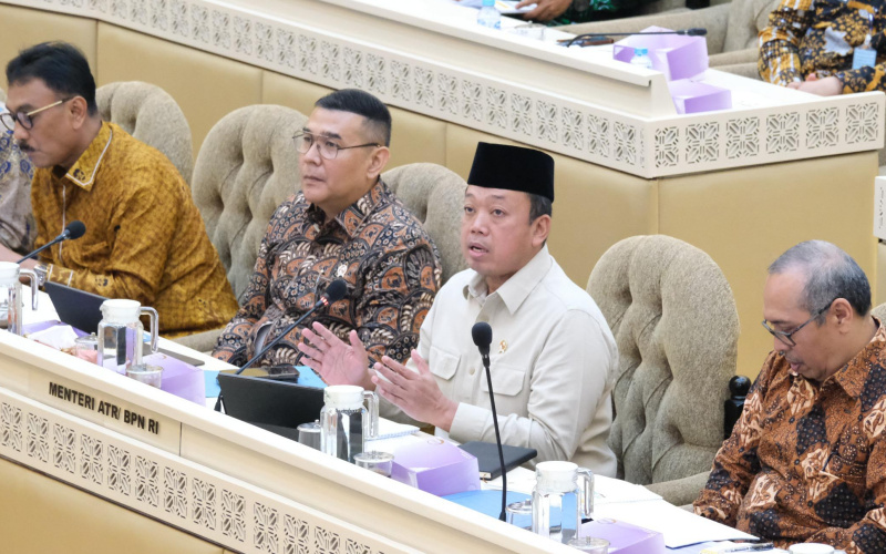 Kementerian ATR/BPN Tuai Berbagai Apresiasi dalam Rapat Kerja Bersama Komisi II DPR RI