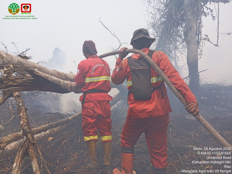 BMKG: Hotspot Riau Tembus 207 Titik, Kualitas Udara Pekanbaru Masuk Kategori Tidak Sehat