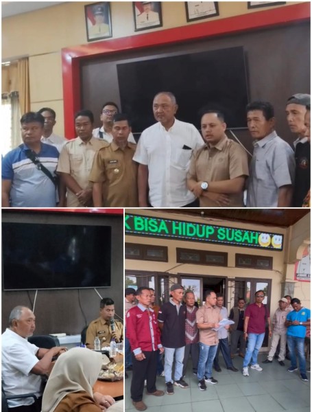 Forum RT/RW dan Kaling Pangkalan Kerinci  Tuntut Penangan Polusi Udara ke April Group