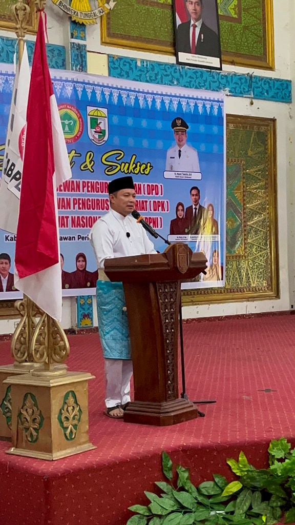 Wabup Husni Tamrin Hadiri Pelantikan Pengurus PPNI Pelalawan Periode 2026–2031