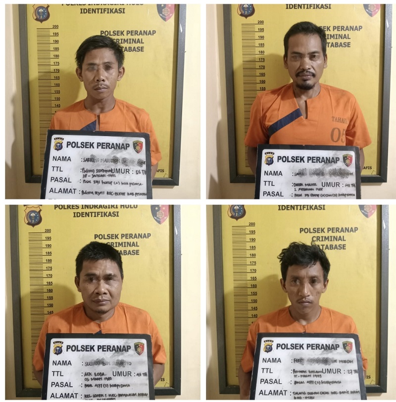 Maling KLX di Inhu Diciduk, Polisi Kejar Penadah Sampai Kabupaten Tetangga, Begini Kronologinya