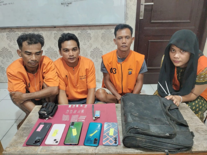 ASN Dishub Siak Ditangkap! Terbongkar Jual Sabu Bareng Istri