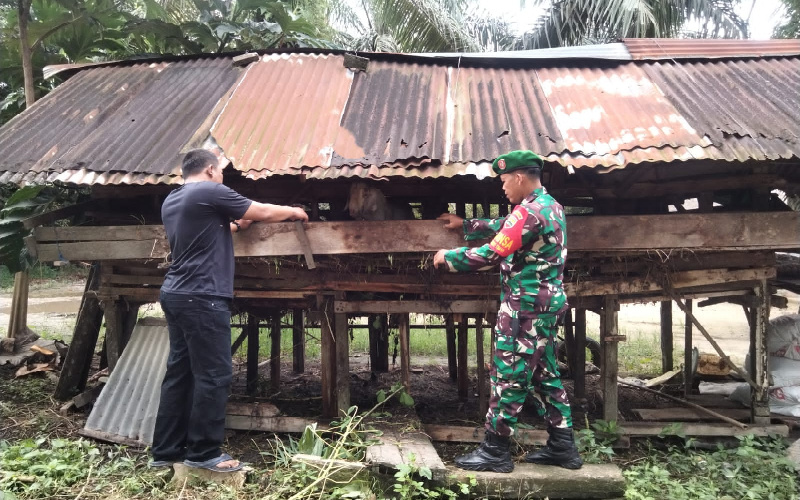 Beri Pendampingan, Babinsa Bukit Timah Diapresiasi Warga