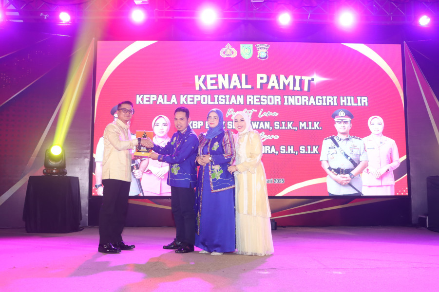 Kenal Pamit Kapolres Inhil, Pj Bupati Ungkap Kesan Selama Menjadi Mitra