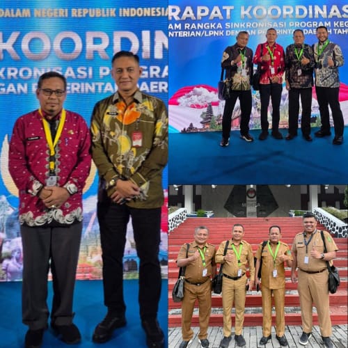 Sekda dan Bappeda Pelalawan Hadiri Retreat Nasional dan Rakor Sinkronisasi Program di IPDN Jatinangor