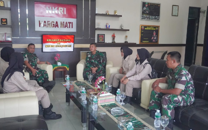 Selesaikan Pendidikan di Kemhan, Pgs Dandim Dumai Apresiasi Personil PGN