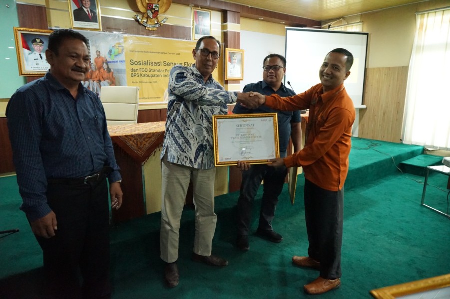 Sambu Group Borong 5 Penghargaan dari BPS Inhil, Tegaskan Komitmen Tertib Data