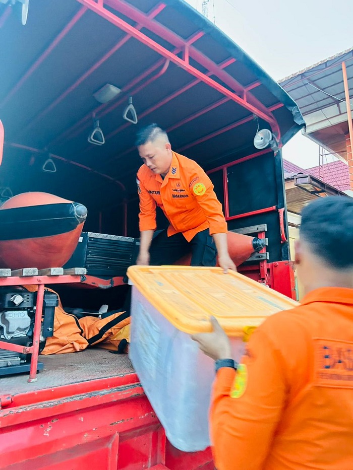 Perahu Petugas PNM Terbalik di Sungai Indragiri Saat Survei Nasabah, Satu Orang Hilang