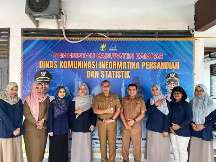 Kawal Kebijakan Tepat Sasaran, Diskominfo Kampar Matangkan Strategi Tata Kelola Statistik Sektoral 2026