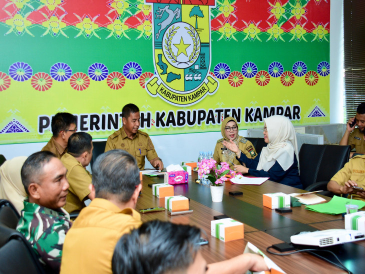 Bupati Ahmad Yuzar Ikuti Rakor Bersama Kemendagri RI dan Dorong Jaminan Produk Halal