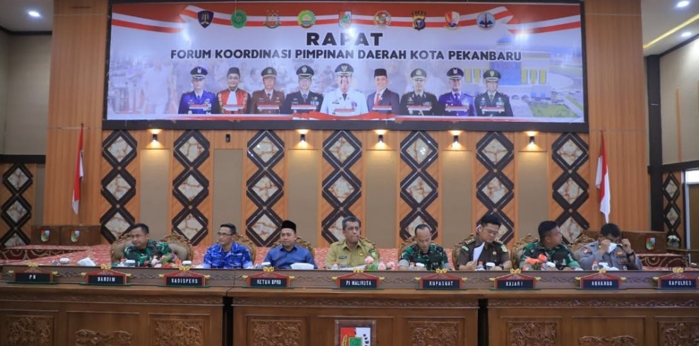 Rapat Forkopimda, Kepala BPKAD Paparkan Strategi Optimalisasi Aset Daerah dalam Mendukung Pembangunan Pekanbaru