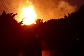 Inilah Cerita Lengkapnya Ledakan Pipa Gas Tanam di Inhil