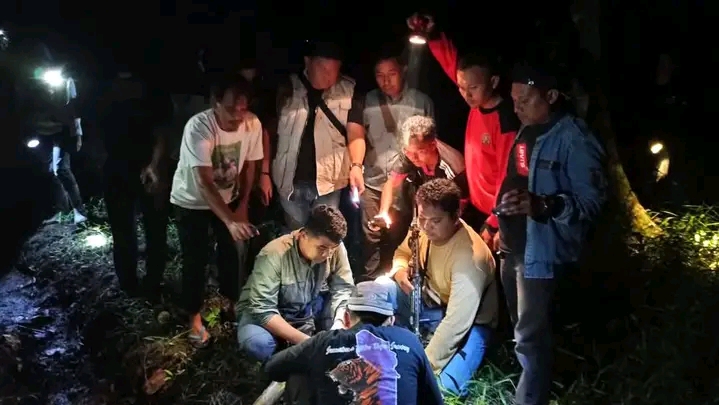 Tim BBKSDA Riau Selidiki Jejak Harimau di Pelangiran, Warga Diminta Waspada