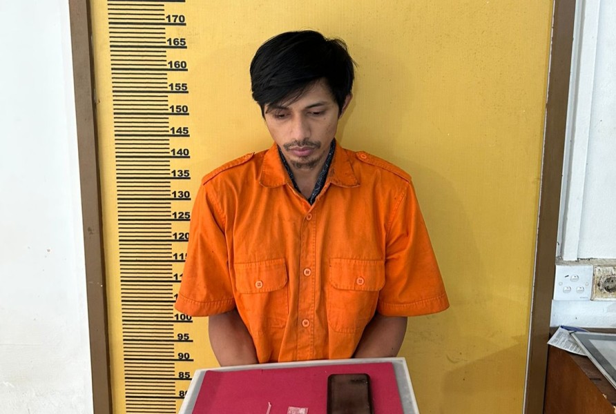Polres Inhu Tangkap Tiga Pelaku Narkoba di Rengat, Total 1,47 Gram Sabu Disita
