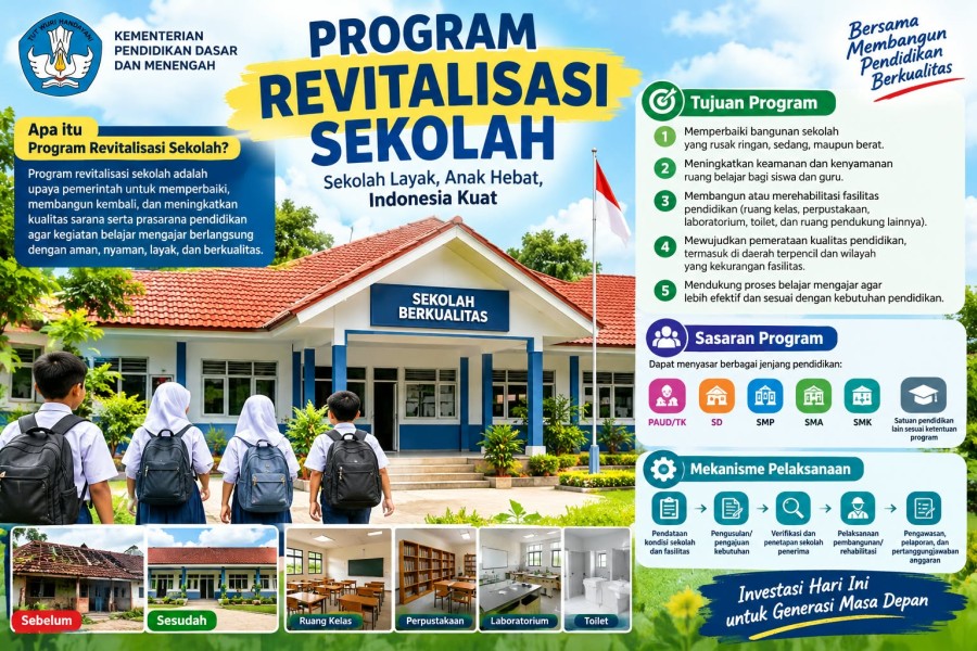 Dugaan Permainan Terlarang dalam Pelaksanaan Program Revitalisasi Sekolah di Disdik Pelalawan