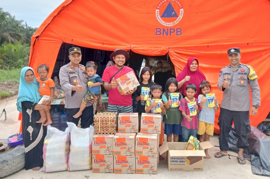 Banjir Pangkalan Kerinci! Ratusan KK Terdampak, Posko Bencana Aktif 24 Jam
