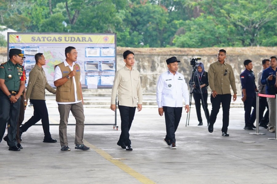 Wapres Gibran Tinjau Penanganan Karhutla di Riau, BNPB : Alhamdulillah Semua Terkendali