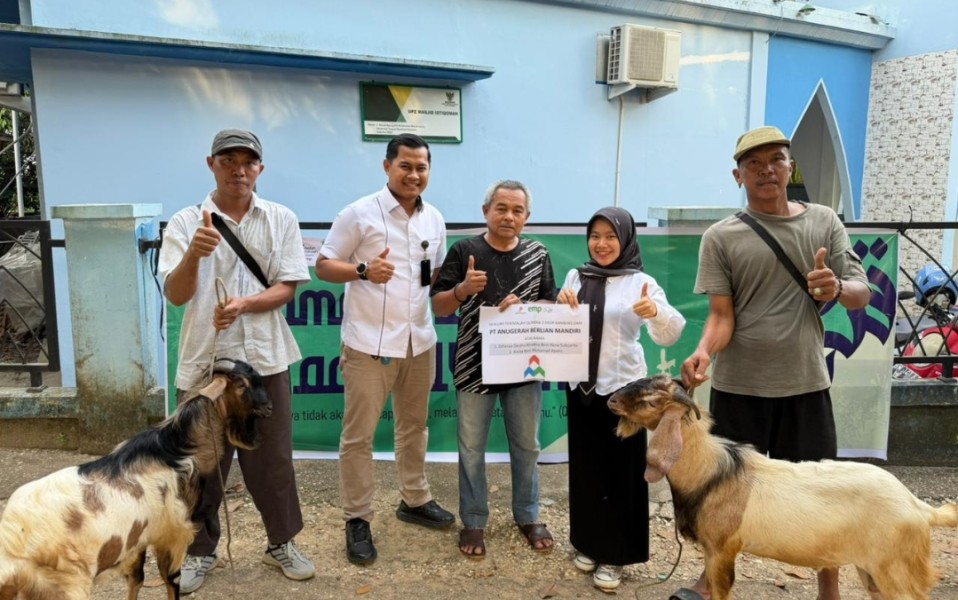 EMP Bentu – Korinci Baru Limited Salurkan 32 Hewan Kurban di Wilayah Operasi Migas Riau