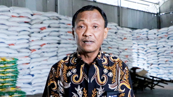 Bulog Tembilahan Jamin Stok Beras Cukup hingga Idul Fitri
