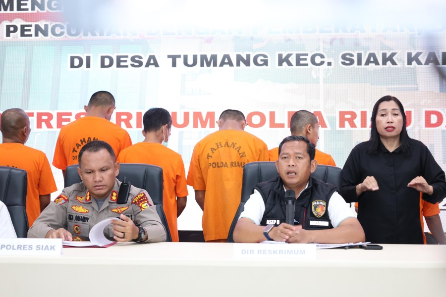Polda Riau Peringatkan Bupati Siak Jangan Salah Bela, Ada Cukong di Balik Kerusuhan PT SSL