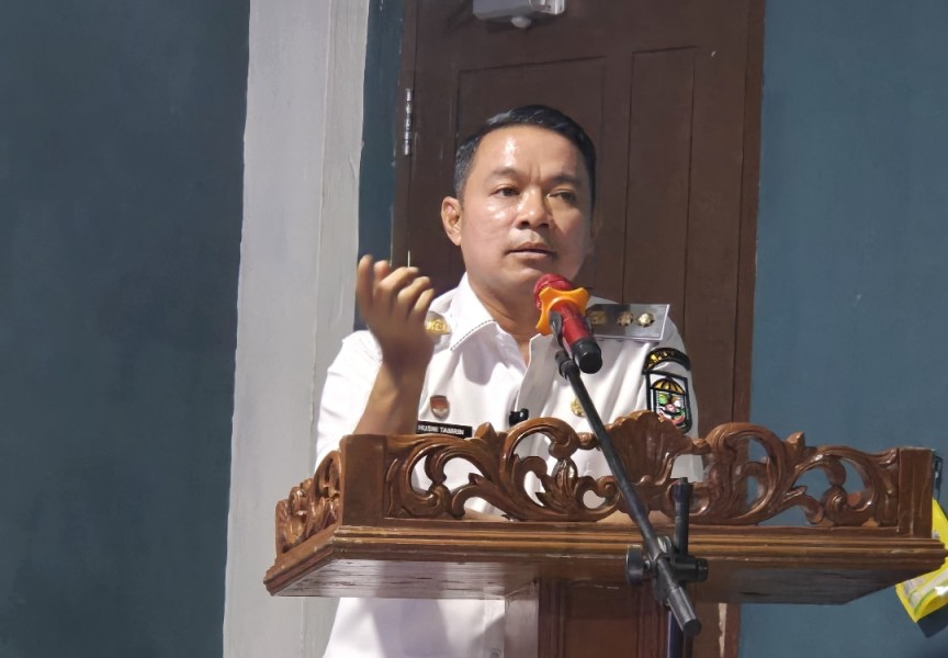 Wabup HT Hadiri Pelantikan Pengurus PBVSI Pelalawan