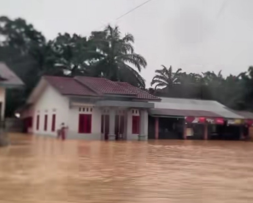 Banjir di Inhil Surut, Tersisa di Siak dan Bengkalis