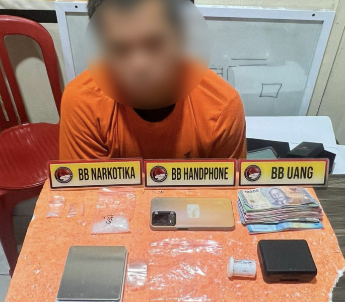 Polres Inhil Tangkap Dua Pelaku Narkoba di Tembilahan