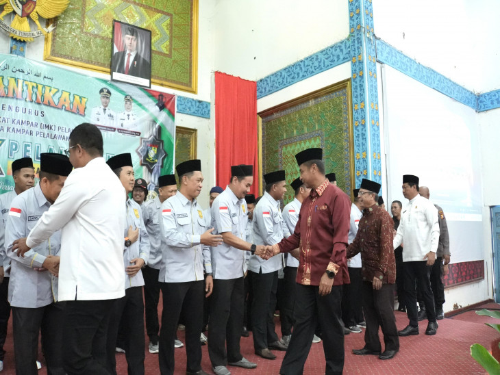 Perkuat Tali Silaturahmi Perantau, Bupati Ahmad Yuzar Hadiri Pelantikan Pengurus IMK dan HIWAKAP Kabupaten Pelalawan