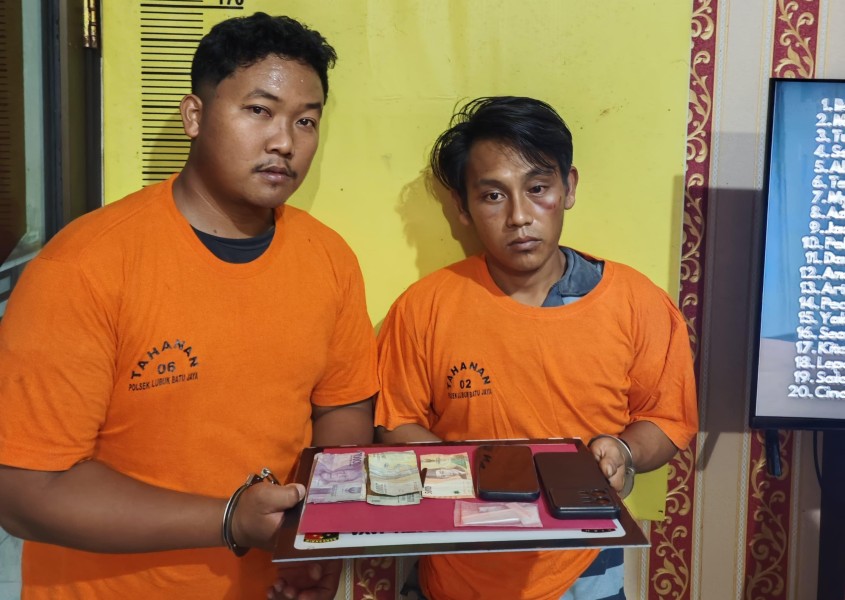 Sergap Pengendara Sepeda Motor, Polsek LBJ Berhasil Ungkap Kasus Narkoba