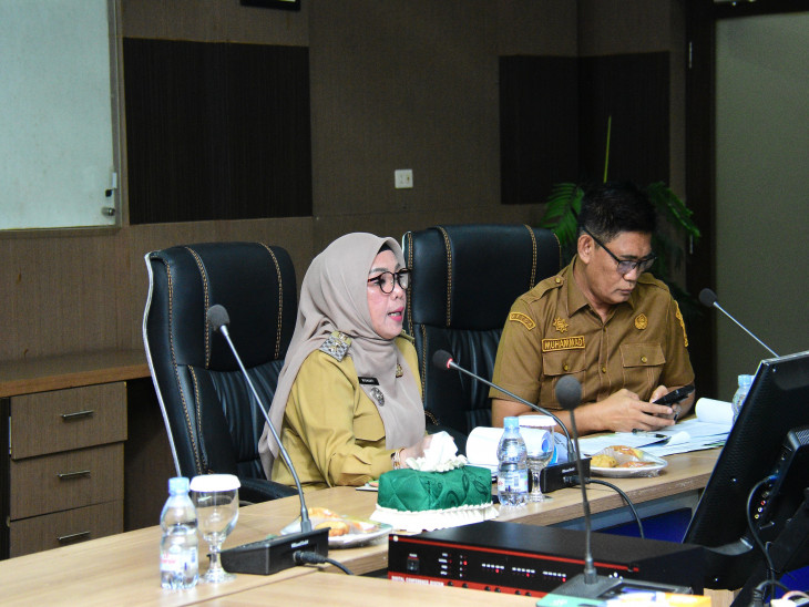Genjot Pembangunan Daerah: Pemkab Kampar Gelar Rapat Evaluasi Fisik dan Keuangan Guna Percepat Penyerapan Anggaran