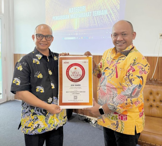 Akademisi Unilak Raih Penghargaan Dari ADAI 2025