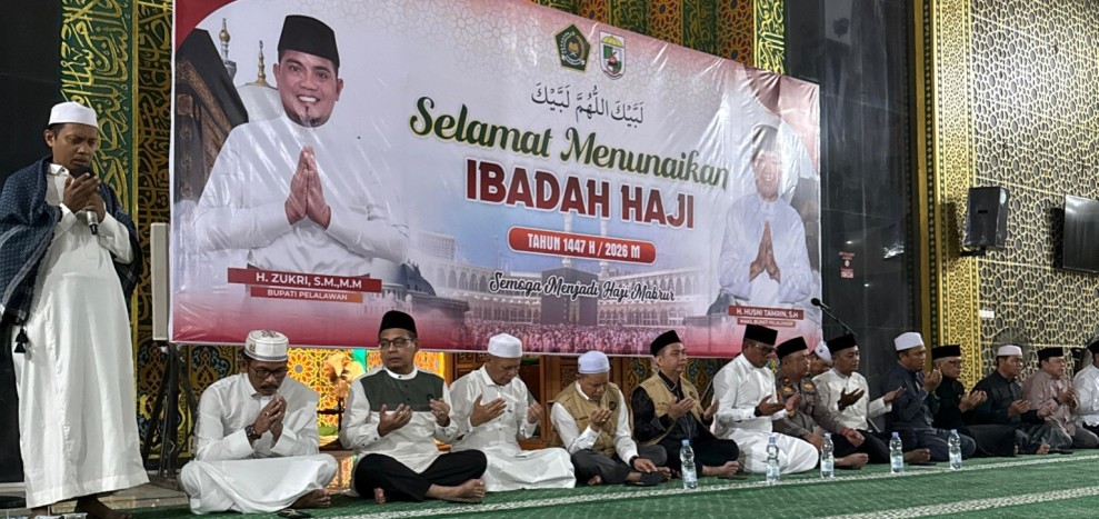 Lepas 233 JCH Pelalawan, Bupati Zukri Pesan Luruskan Niat