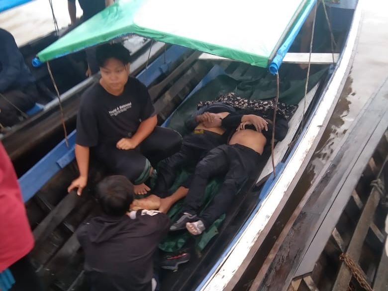 Pompong Tenggelam di Tembilahan: Dua Korban Meninggal Dunia, Ini Kronologinya