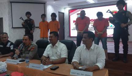 Polisi Bongkar Kasus Pencurian Kabel PJU Flyover SKA Pekanbaru, Ternyata Ini Pelakunya