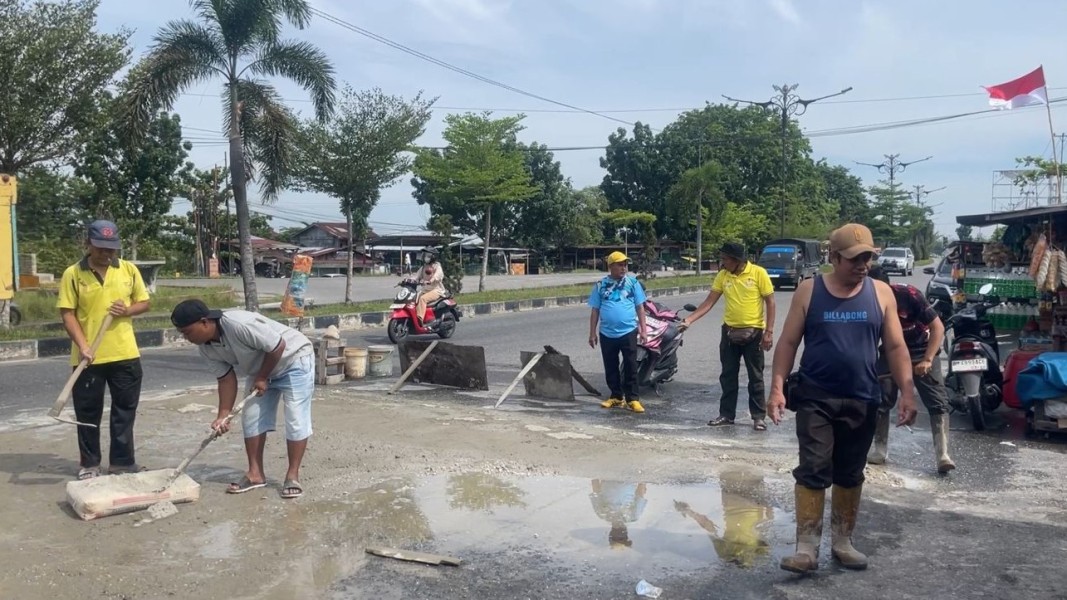 Golkar Pekanbaru Minta Pemerintah Perbaiki Jalan Yos Sudarso: “Ini Menyangkut Nyawa Warga”