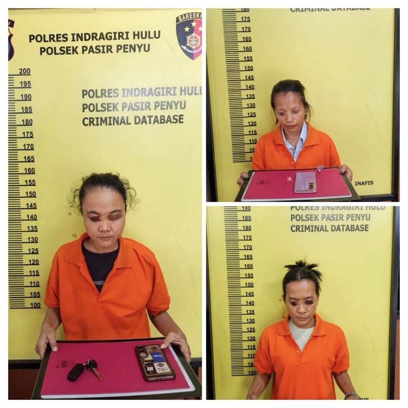 Sepak Terjang Tiga Perempuan Pengedar Ekstasi  di Pasir Penyu Dibongkar Polisi Inhu