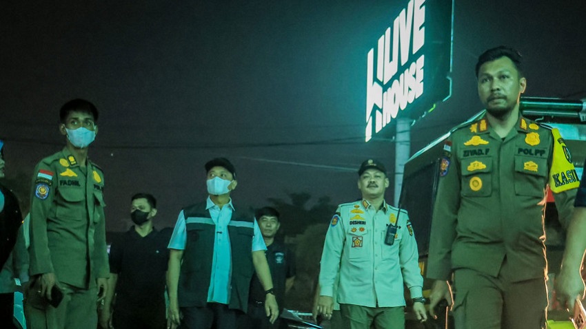 Cermin Borok Penegakan Hukum, HW Live House Pekanbaru Kebal Hukum, Tetap Dugem Sampai Subuh Meski Usai Disidak Wawako!